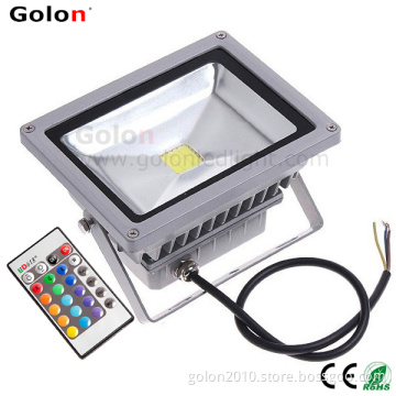 30W RGB LED Floodlight with IR Remote Controller